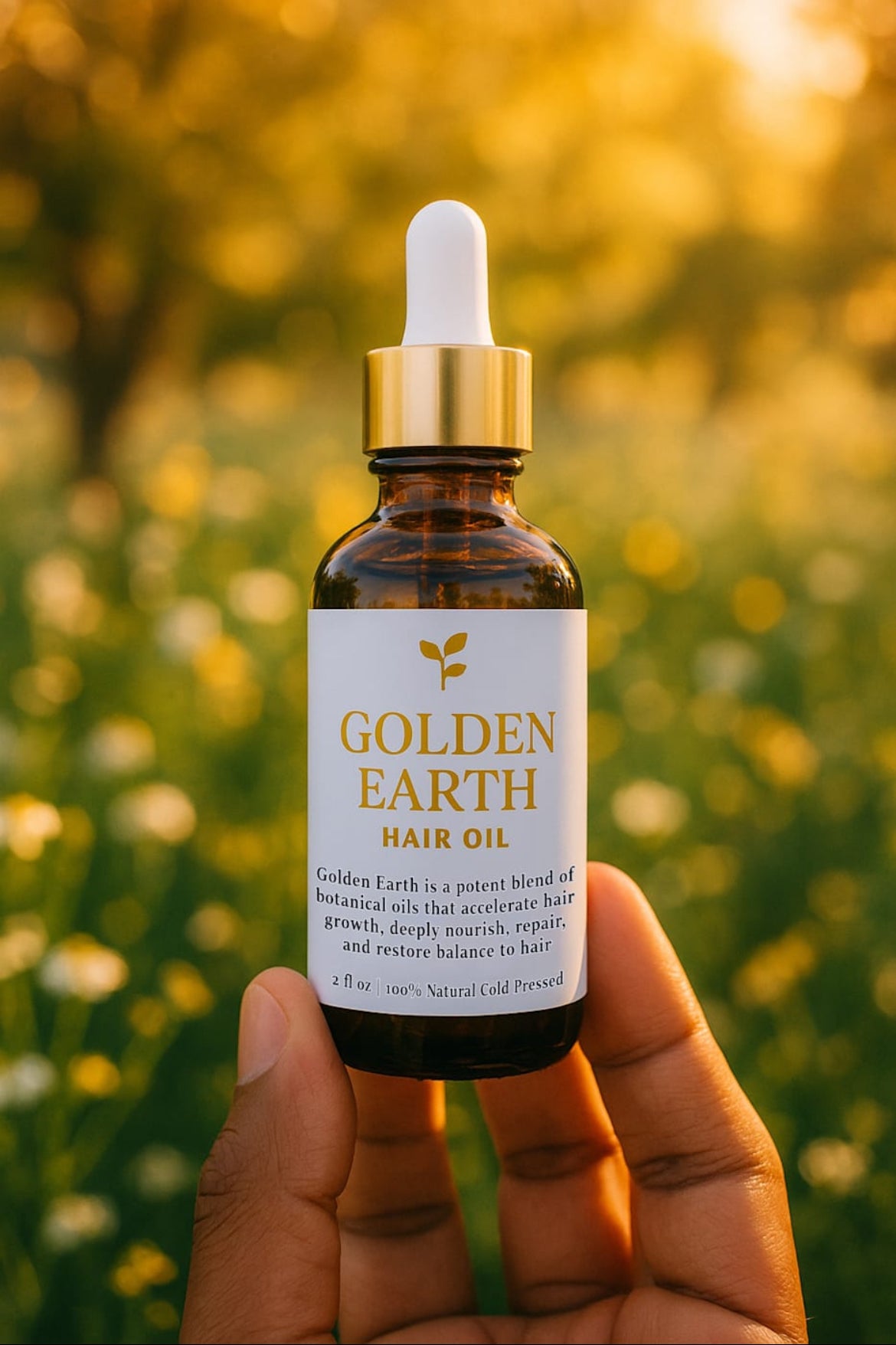 Golden Earth Hair Oil