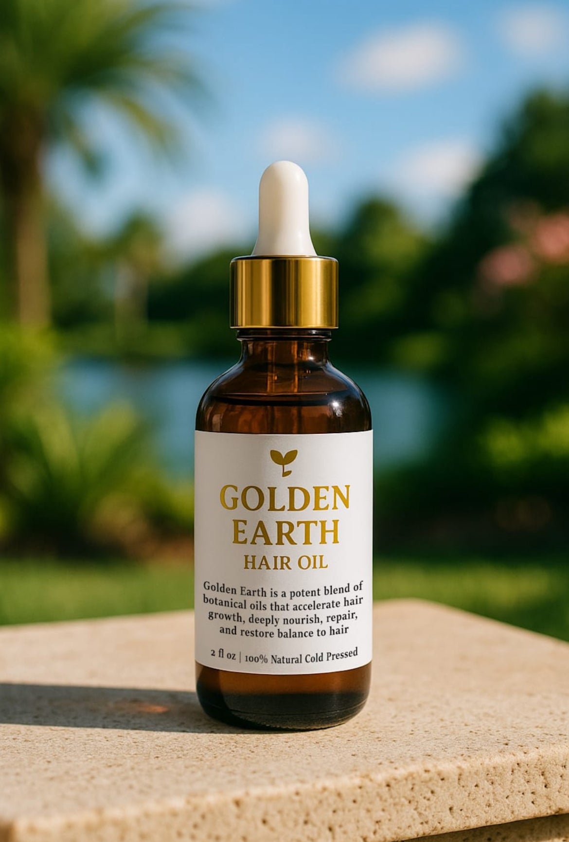 Golden Earth Hair Oil